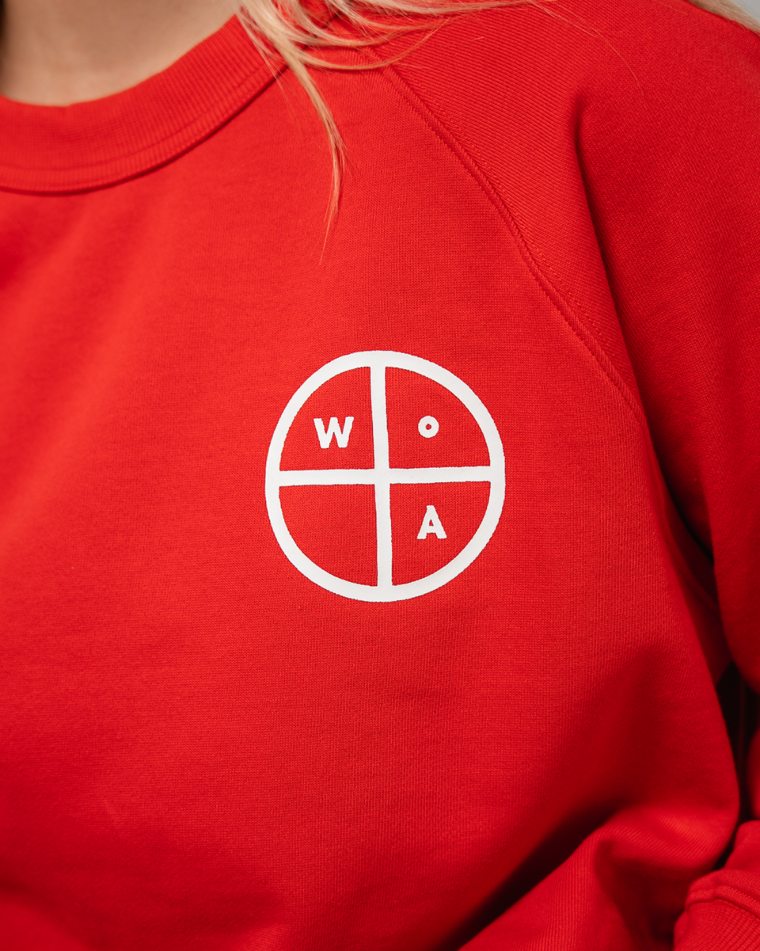 WA SWEATSHIRT RED